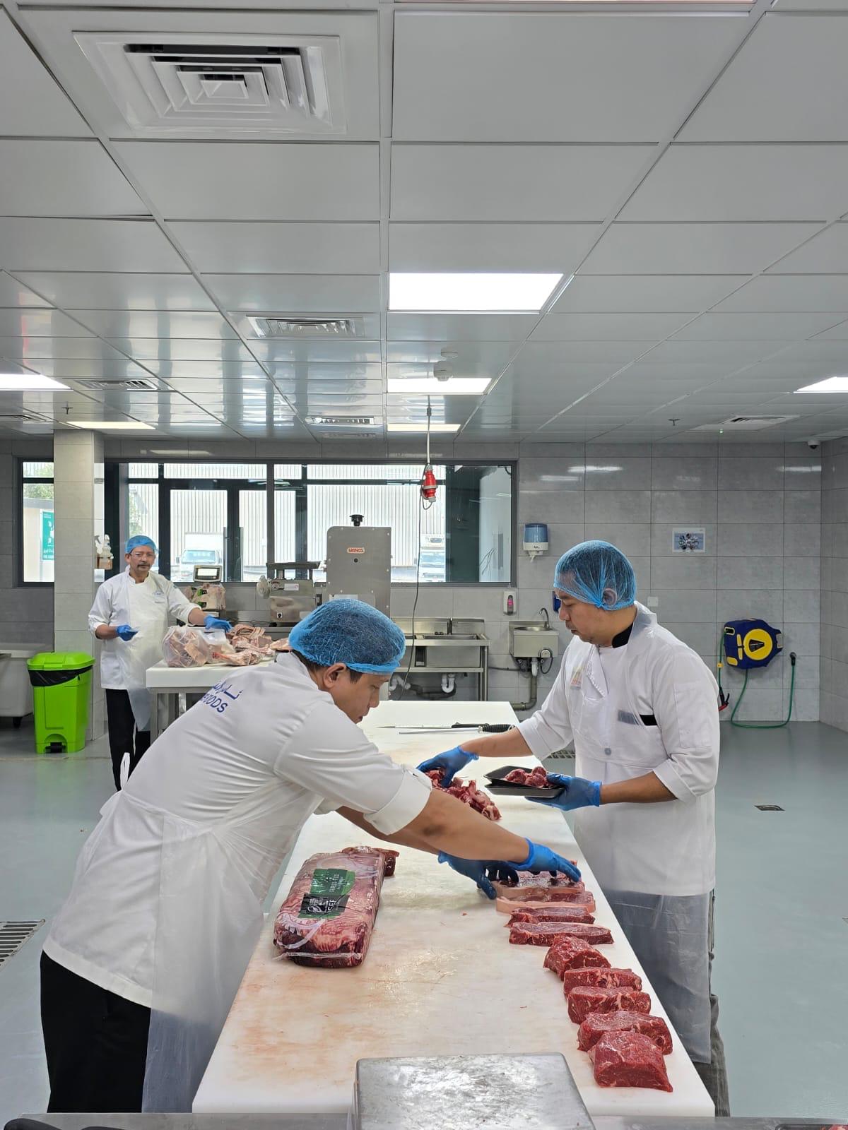 Meat Processing Unit interior